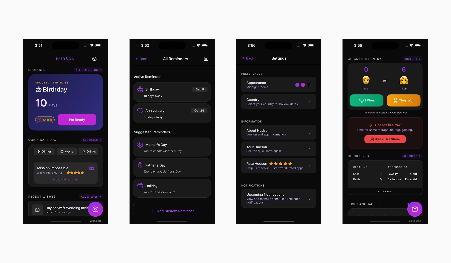Hudson: Relationship Assistant hero image